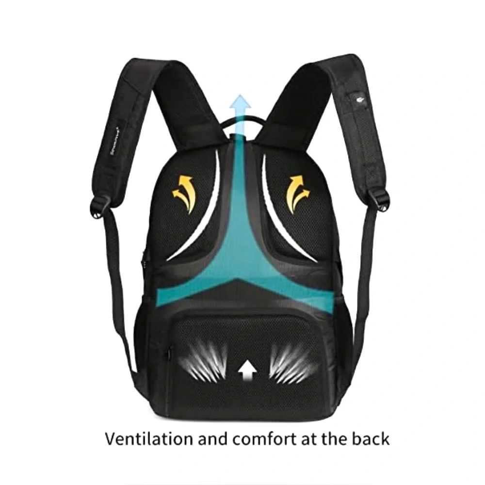 Sowaovut 15.6in Anti-Theft Travel Laptop Backpack & Password Lock